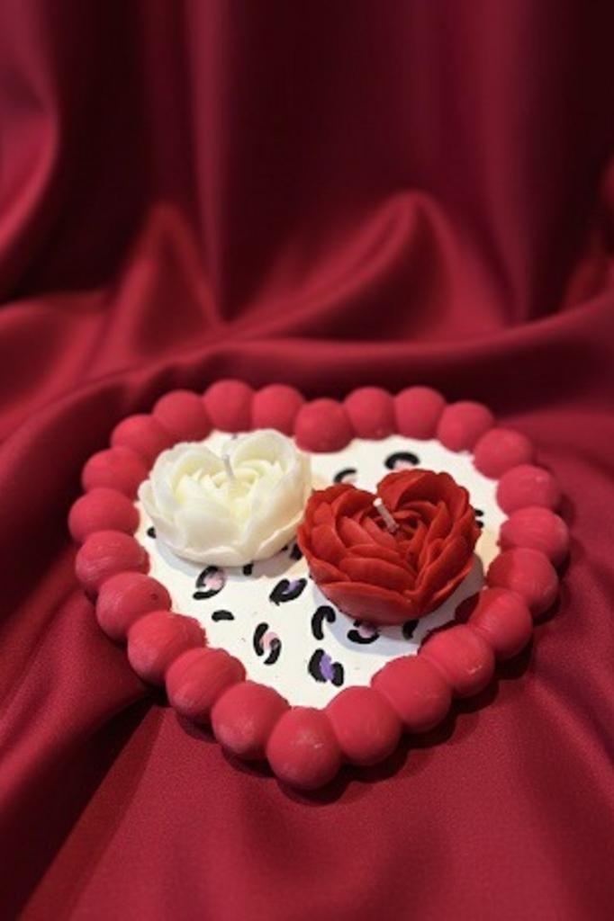 Wild at Heart Rose Candle